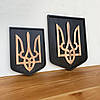 Панно Герб України Тризуб настінний з дерева 42х29 см, фото 7