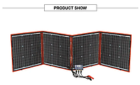 Сонячна батарея з контролером і USB портативна складна легкою на 160 Ватна похідна станція