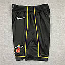 Чорні шорти Маямі Хіт Nike Miami Heat Swingman short 75 th, фото 4