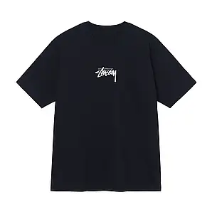 Чоловіча чорна Футболка Stussy stock box "" В стилі Stussy ""