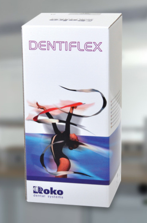 Dentiflex (Дентифлекс) термопласт для протезів, гранулять 1х250 г, roko