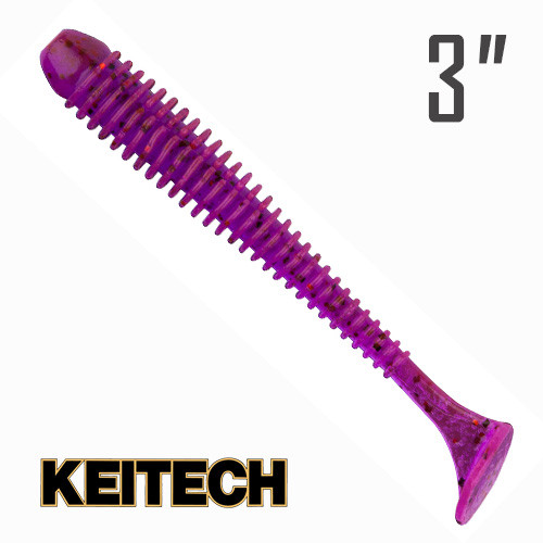 Swing Impact 3" (70 мм.) 10 шт. Силікон Keitech col. pal#13 mistic spice