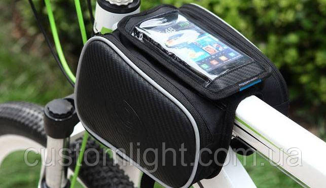 Велосумка на раму Roswheel 12813 1.8L 5.5 inch