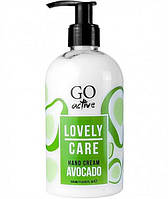 КРЕМ ДЛЯ РУК GO ACTIVE LOVELY CARE HAND CREAM AVOCADO SHEA BUTTER, ПИТАТЕЛЬНЫЙ C АВОКАДО И МАСЛОМ ШИ, 350 МЛ