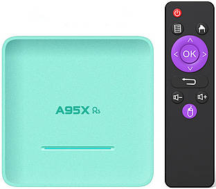 Приставка A95X R5 | 4/128 | Rockchip RK3318 | Android TV Box