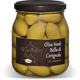 Оливки в рассоле Olive Verfi Bella di Cerignola 530 g