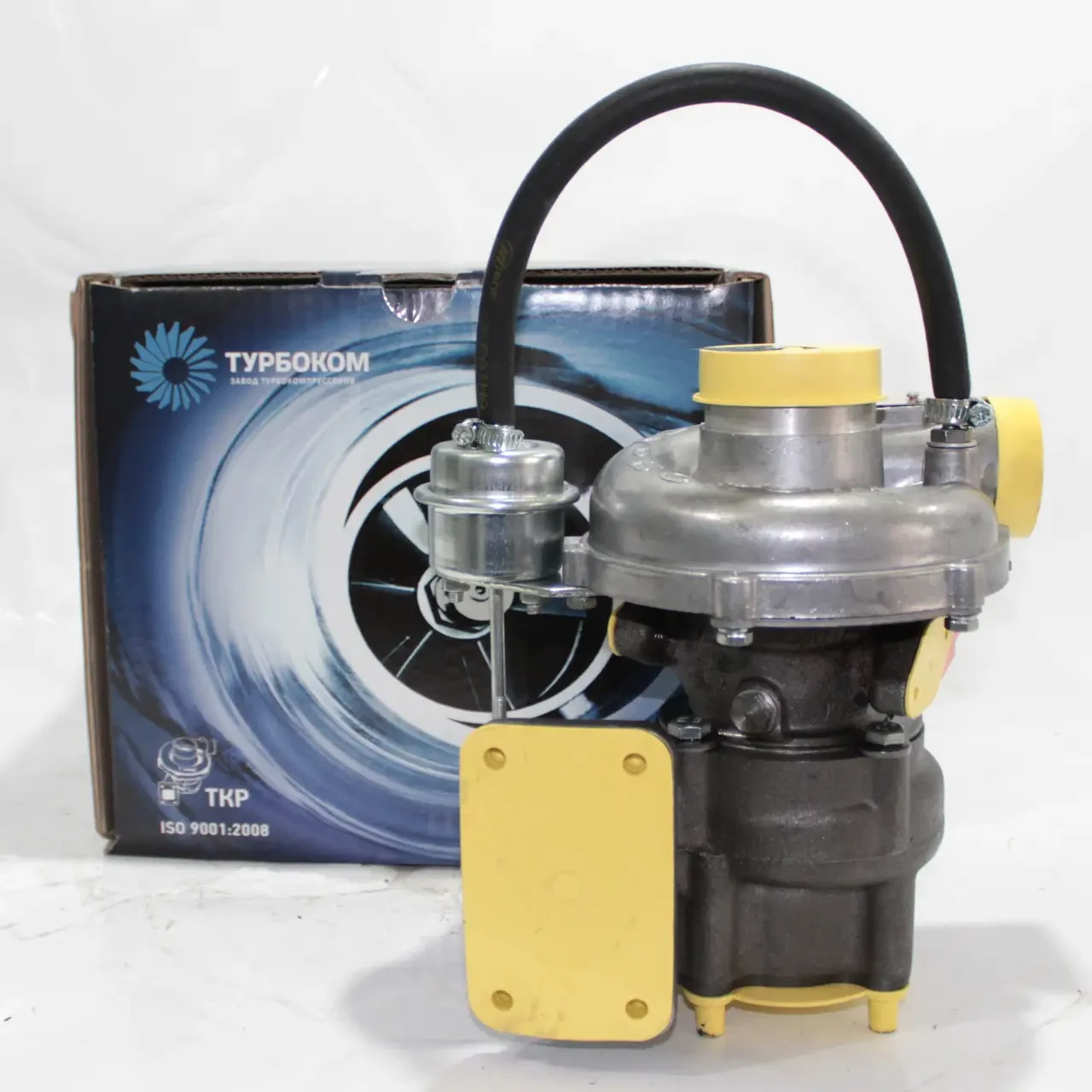 Турбокомпресор ТКР 6.1-01 з клапаном турбіна Д-245, Зіл аналог С14-194-01, 14-197-01 (вир-во ТУРБОКОМ), фото 1