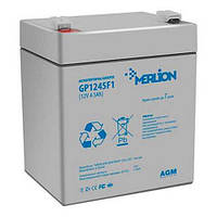 Аккумулятор Merlion GP1245F1 12V 4.5Ah