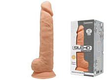 Фаллоімітатор реаліст реалістичний SilexD Arnold Flesh (MODEL 5 size 10in), двошаровий, силікон+Silexpan, д | Knopka, фото 5