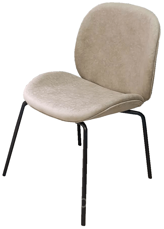 СТУЛ КУХОННИЙ ТКАНЬ DAOSUN DSC 986 СЕР-БЕЖИЙ, фото 1