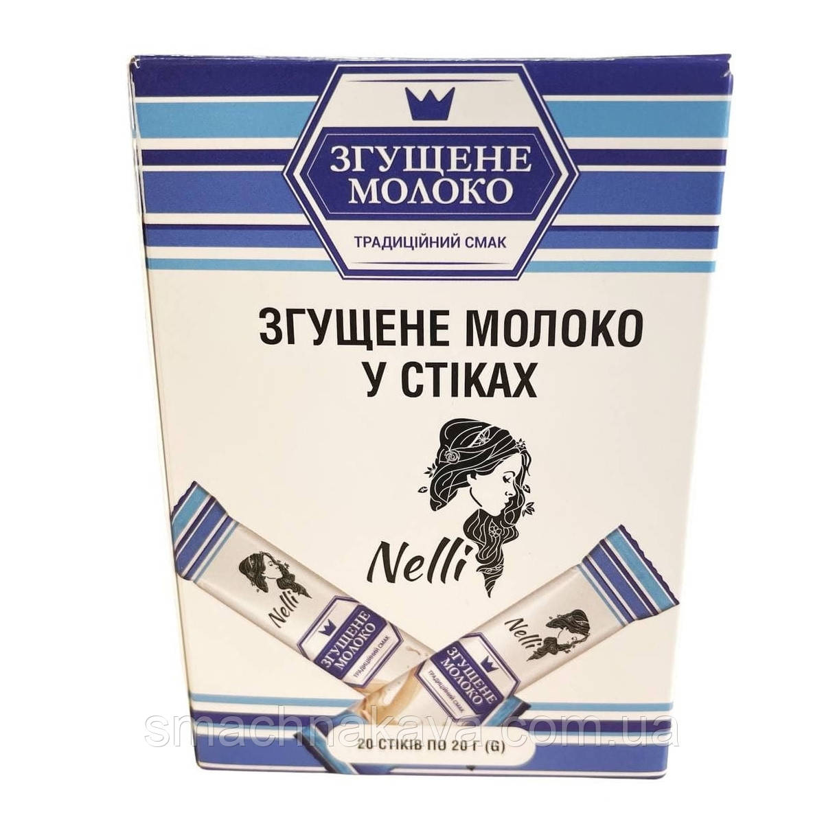 Згущене молоко в стиках 20 г (паковання 20 шт.)