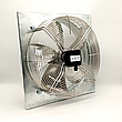 Нержавіючий осьовий промисловий вентилятор Турбовент ОВН 500В з оцинкованим фланцем, фото 3
