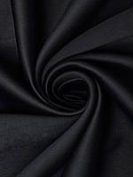 Ткань атлас blackout на метраж, цвет Черный, высота 3 м.(VR-026)