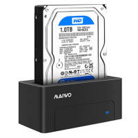 Док-станція для накопичувачів Maiwo HDD 2.5\" \/3.5\"  SATA\/SSD USB 3.0 (K308P)