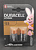 Літієва батарейка Duracell CR123 (2шт.), фото 3