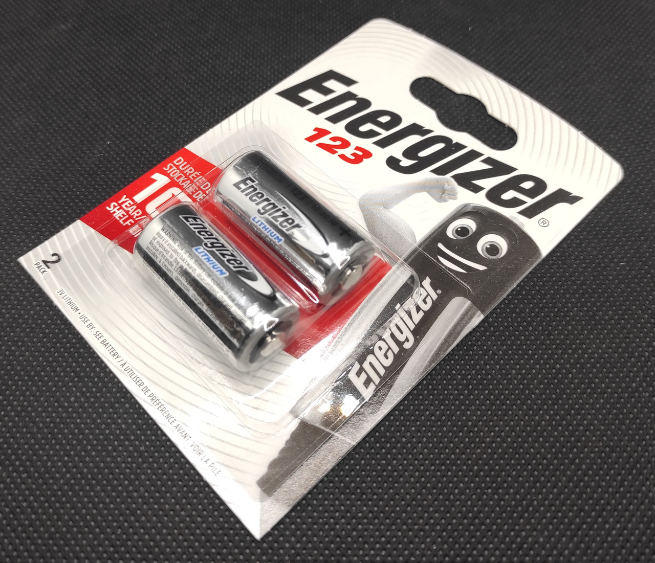 Літієва батарейка Energizer CR123 (2шт.)