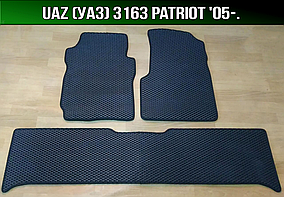 ЄВА килимки на UAZ 3163 Patriot '05-. EVA килими УАЗ 3163 Патріот