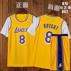 Баскетбольна форма Кобі Браянт 8 Лос Анджелес Лейкерз комплект Bryant Kobe Lakers