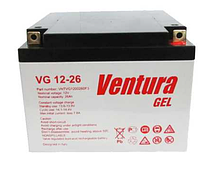 Гелевый аккумулятор GEL Ventura 12 В 26 Ач VG 12-26