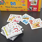 Абетка магнітна, алфавіт ( українська мова ) Your Mаgnets™, фото 3