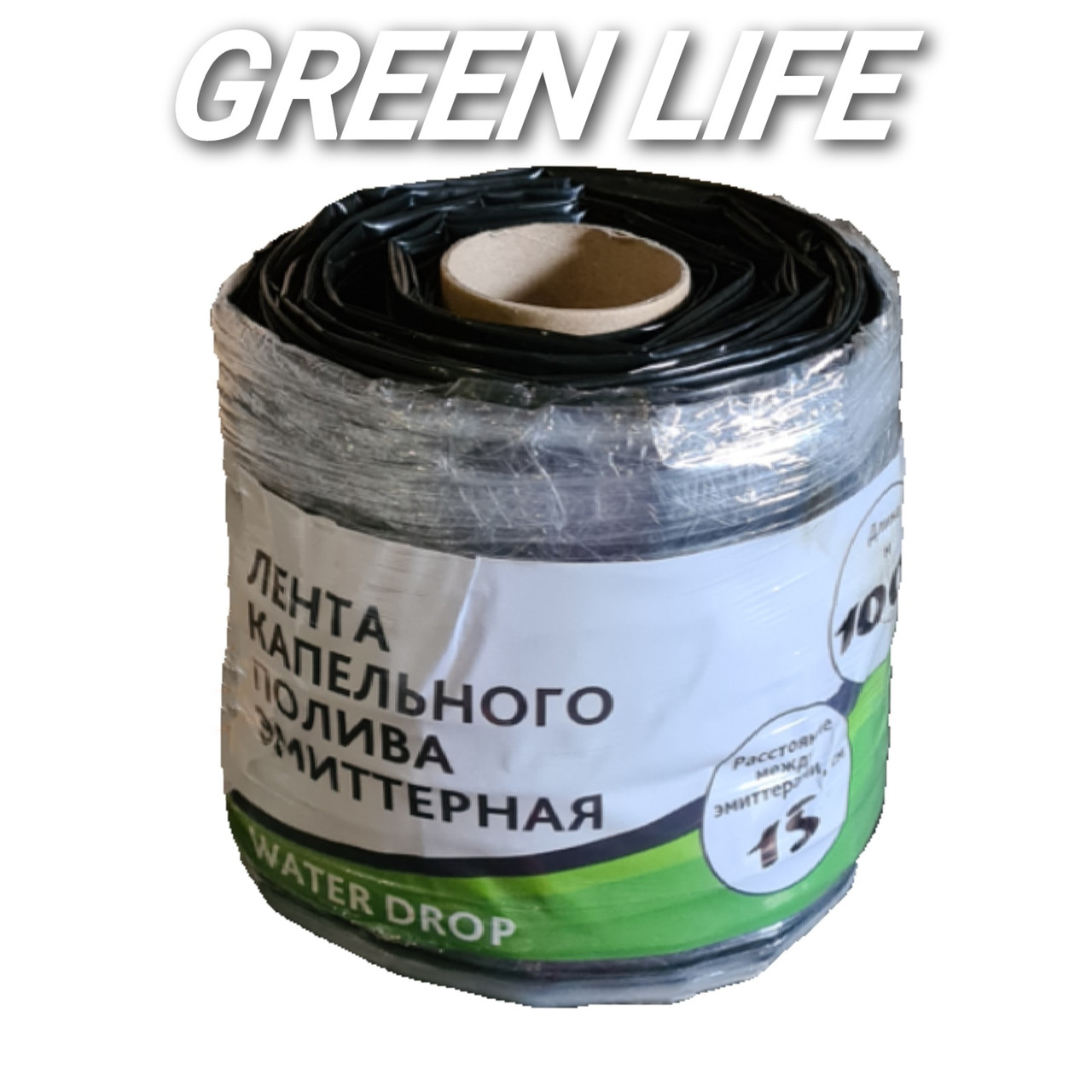 Капільна стрічка GARDEN DRIP симіттер 15см 8 mil 100 м 1.5 Л/Ч КОРЕЯ