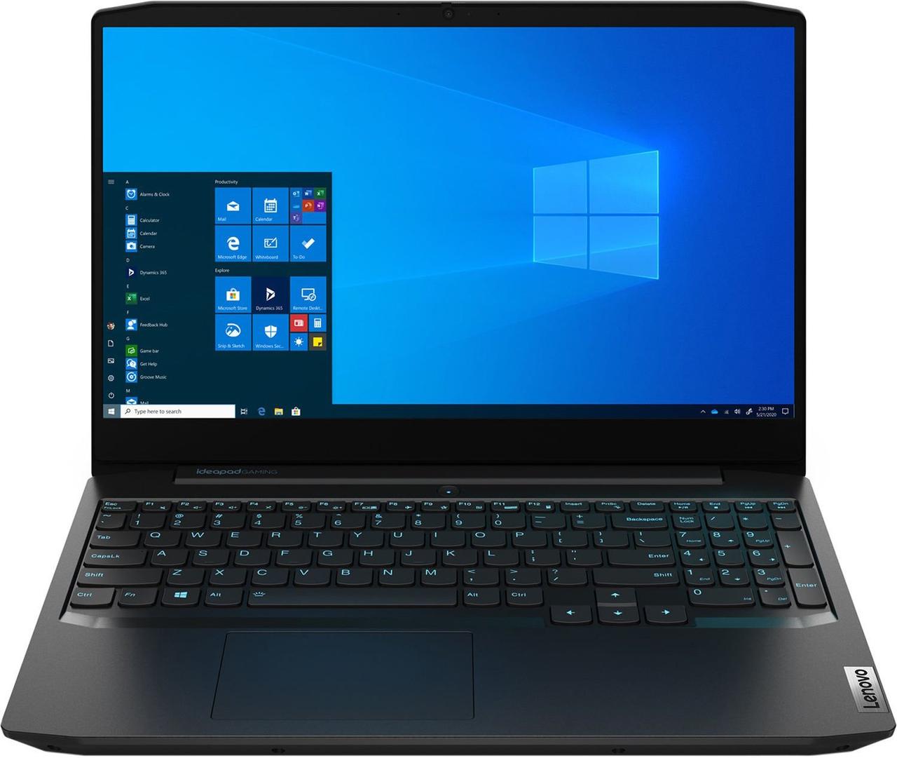 Ноутбук Lenovo IdeaPad Gaming 3 15IMH05 (81Y4013SRA) 15.6" Onyx Black