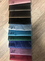 Тканина на метраж оксамит висота 3м Зелений (915-23) щільна тканина для штор, фото 7