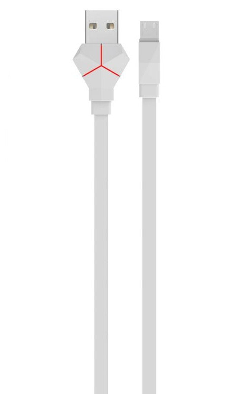 Кабель HAVIT HV-CB534 Micro USB 3A 1м White