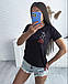 Жіноча футболка з накатом; тканина: кулір (100% бавовна), фото 7