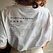 Стильна жіноча футболка в стилі oversize з патріотичним принтом, фото 4