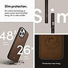 Чохол Cyrill Leather Brick Saddle Brown для iPhone 13 Pro Max, фото 3