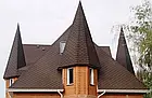 Бітумна черепиця Shinglas (Шинглас) Класик Кадриль Соната Агат (Коричневий), фото 4