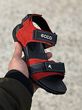 Дитячі підліткові сандалії червоні E-1