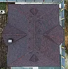 Бітумна гнучка черепиця Дьоке Преміум (Döcke) Premium, Шеффілд, Бісквіт, фото 3