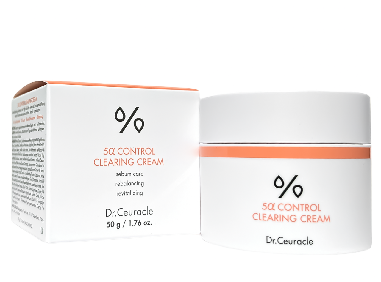 Dr.Ceuracle 5α Control Clearing Cream - Себорегулюючий крем "5-альфа контроль" 50 мл, фото 1
