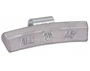 Грузик балансувальний 45гр. для легкосплавних алюмінієвих дисків TIP-TOPOL (Польща)