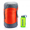 Зимовий спальний мішок-кокон Pinguin Expert CCS (-8/-16°С) 195 см, Right Zip (Orange), фото 8