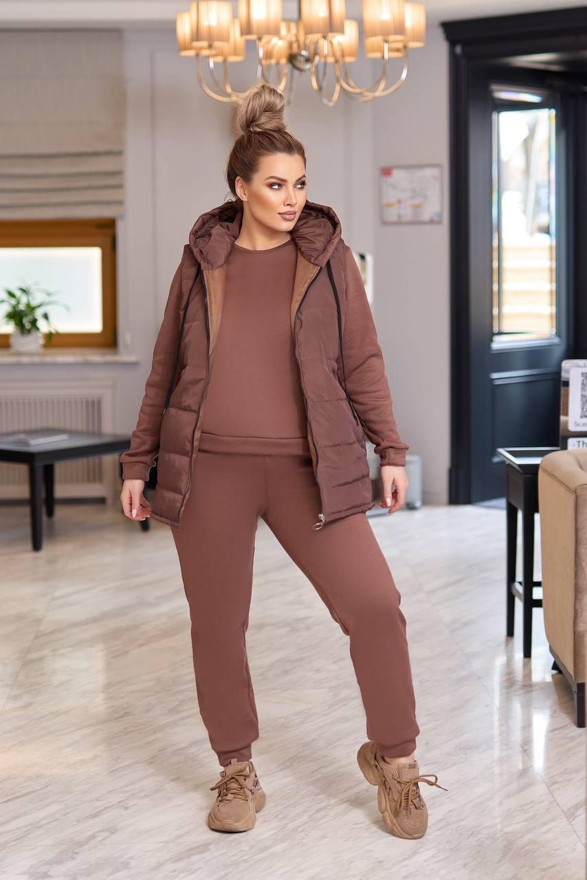 Женский Костюм с Жилеткой SKL92-358532 — Купить Недорого на Bigl.ua ...