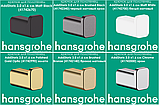 Склянка для зубних щіток настінна біла матова Hansgrohe AddStoris Matt White (41749700), фото 8