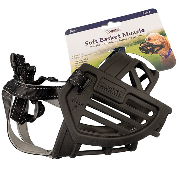 Coastal Soft Basket Muzzle КОСТАЛ СОФТ БАСКЕТ мазла намордник для собак, силікон