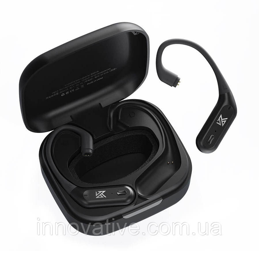 Bluetooth-модуль KZ AZ09 Pro з вушками (C pin) (Чорний), фото 1