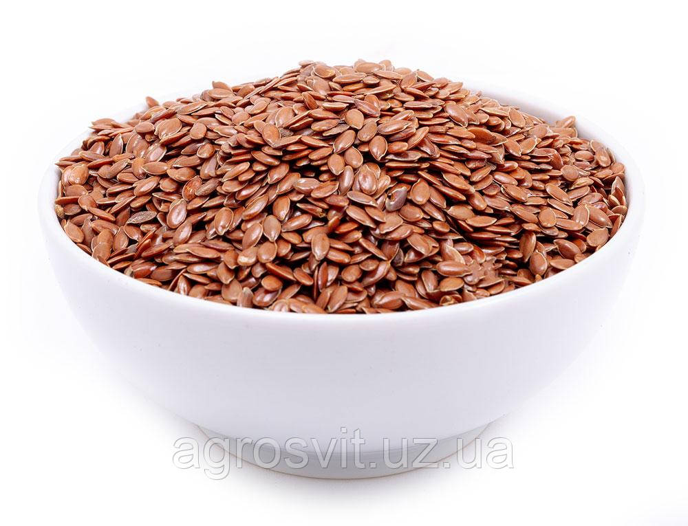 Семена Лен коричневый 1кг пищевые, качественные весовые семена Льна - фото 1 - id-p1276637561