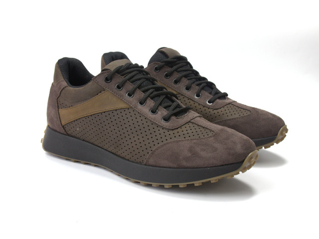 Коричневые тактические кроссовки летние мужская обувь больших размеров Rosso Avangard DolGa Bolt Brown Perf BS