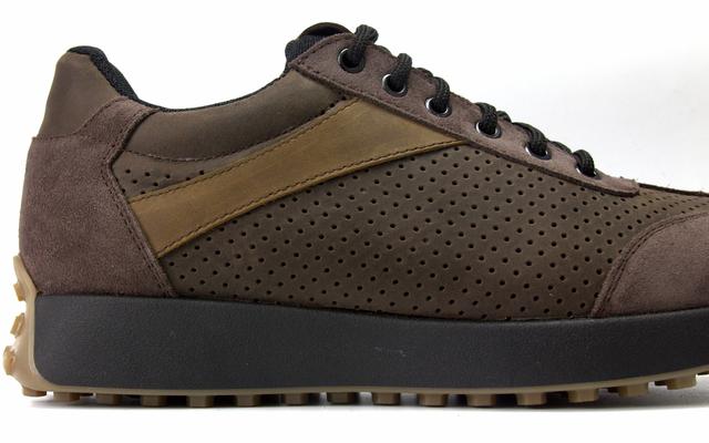 Коричневые тактические кроссовки летние мужская обувь больших размеров Rosso Avangard DolGa Bolt Brown Perf BS