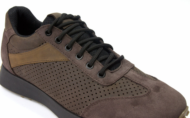 Коричневые тактические кроссовки летние мужская обувь больших размеров Rosso Avangard DolGa Bolt Brown Perf BS