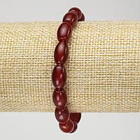 Браслет на резинці з каменю Сердолік d-12х8мм+- купити біжутерію дешево оптом в інтернеті