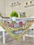 Скатертина на стіл гобеленова Limaso  97 х 100 см., фото 4