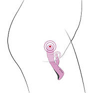 Вібратор Adrien Lastic Mini Trigger з масажними рухами стовбура, фото 3