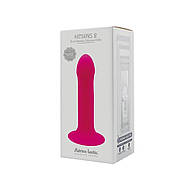 Дилдо з присоскою Adrien Lastic Hitsens 2 Pink, відмінно для страпона, макс діаметр 4 см, довжина 16,7см, фото 2