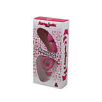 Анальна пробка Adrien Lastic Budy Pink із стимулюючою ніжкою, макс. діаметр 2,5 см, фото 4